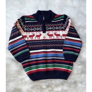 Wonder Kids Argyle Sweater Toddler Boys‎ Size 18 Months